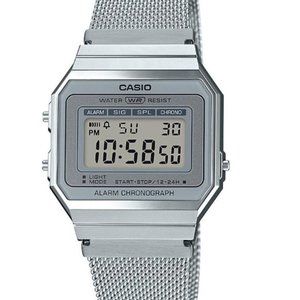 Casio Vintage Unisex Stainless Steel Watch